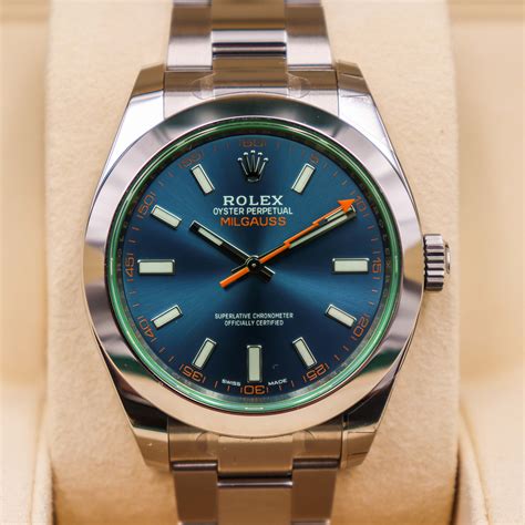 rolex blue z milgauss|Rolex Milgauss z blue price.